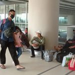 Sejumlah pemudik bersiap kembali ke Jakarta. LEBIHDALAM/Rendy A. Diningrat